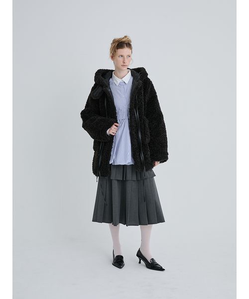 「SORIN」 長袖シャツ 38 ホワイト レディース_画像7