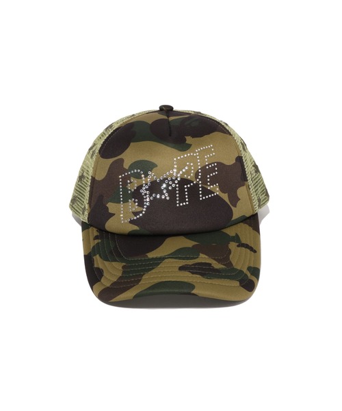 A BATHING APE（アベイシングエイプ） メッシュキャップ キャップ 帽子