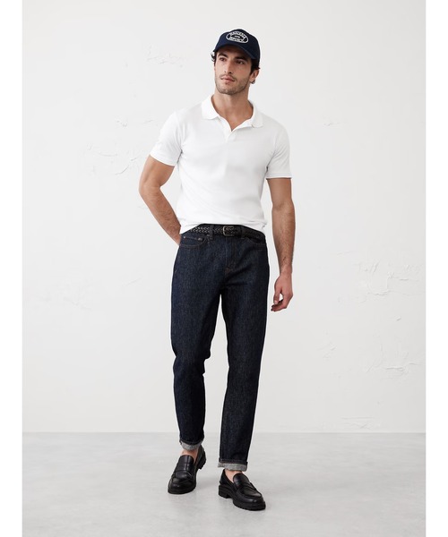 「BANANA REPUBLIC FACTORY STORE」 半袖ポロシャツ X-LARGE ナチュラル メンズ_画像5