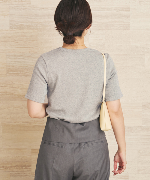 plage（プラージュ） tシャツ 半袖 「追加」premium フライス Tシャツ