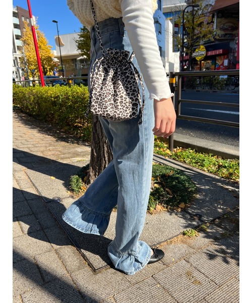 「WC」 デニムパンツ FREE ブルー レディース_画像10
