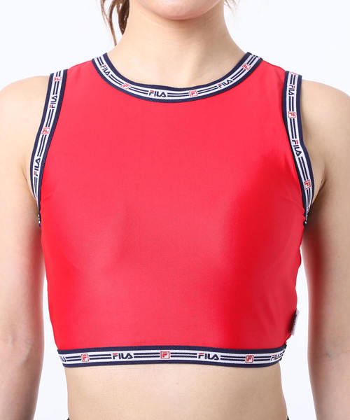 FILA タンクトップ ノースリーブ 「FILA/フィラ」 ロゴ