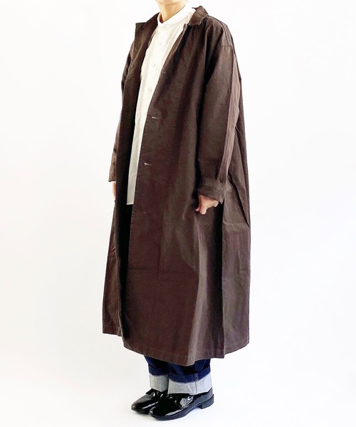 HARVESTY（ハーベスティ） ステンカラーコート コート CHINO CLOTH