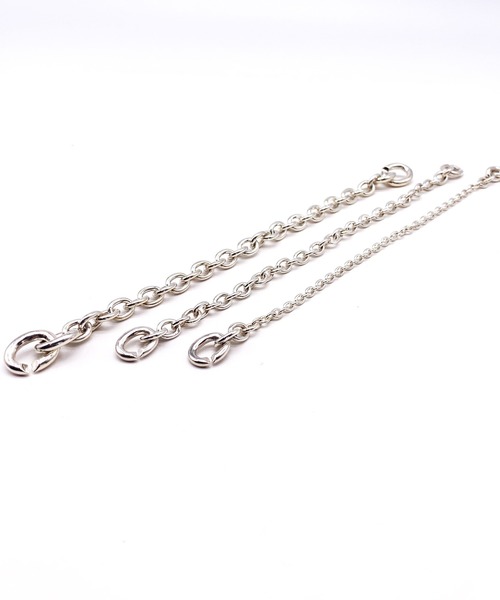 DYADIC lien ブレスレット 316L id chain bracelet ＃B49 | loseford