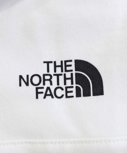 THE NORTH FACE ブラッシュドコットンフリース パーカー THE NORTH FACE パーカー ワンポイントロゴ ブラッシュド