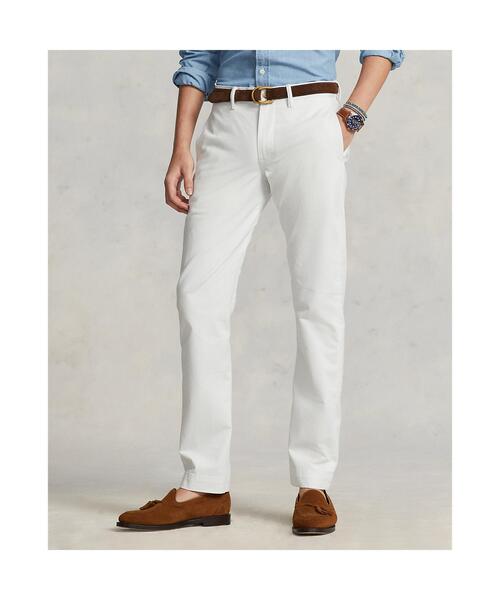 ポロラルフローレンストレッチストレートフィットチノパンツ 32/30 新品 本物 ストレッチ ストレート フィット チノパンツ （チノ・ワーク
