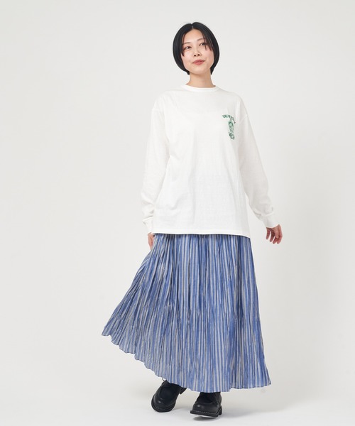 Americana バッグロングtee★ AMERICANA（アメリカーナ） tシャツ 「AMERICANA」別注-前後2WAY