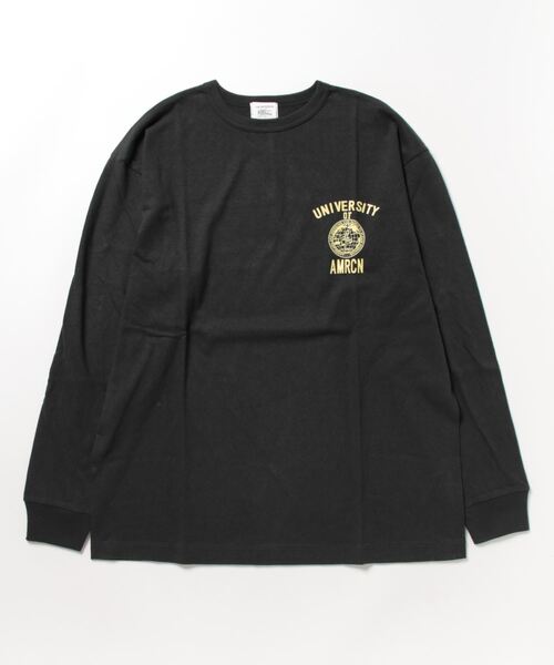 【AMERICANA/アメリカーナ】ロングTシャツ AMERICANA COLLABORATION LONG-TEE アメリカーナ コラボ ロング T