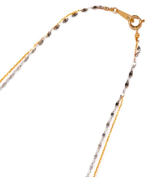 ネックレス 「les bon bon」twotone necklace BOB117 レディースの画像
