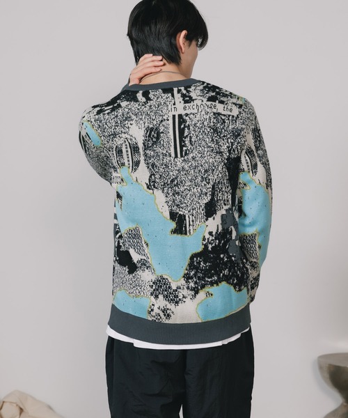 HUF（ハフ） カーディガン MASHUP CARDIGAN カーディガン メンズ