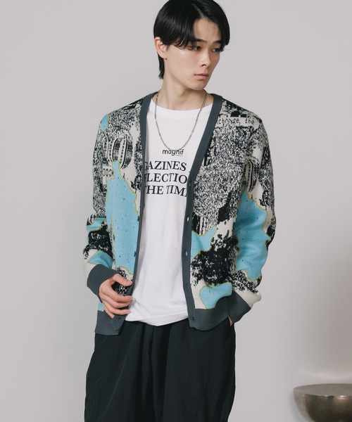 HUF カーディガン HUF/ハフ MASHUP CARDIGAN メンズ レディース