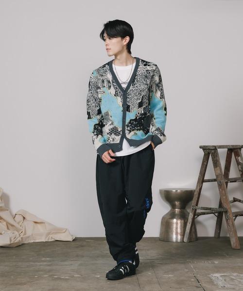 HUF（ハフ） カーディガン MASHUP CARDIGAN カーディガン メンズ