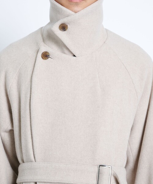 Juha（ユハ） チェスターコート コート 入学式 「JUHA/ユハ」BELTED