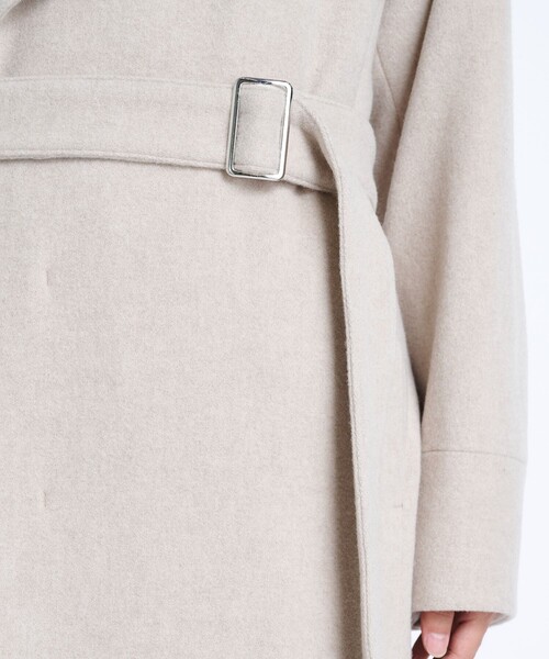 JUHA チェスターコート コート 「JUHA/ユハ」BELTED OVER COAT