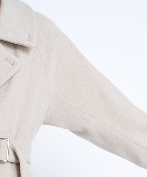ユハJuha チェスターコート JUHA チェスターコート コート 「JUHA/ユハ」BELTED OVER COAT