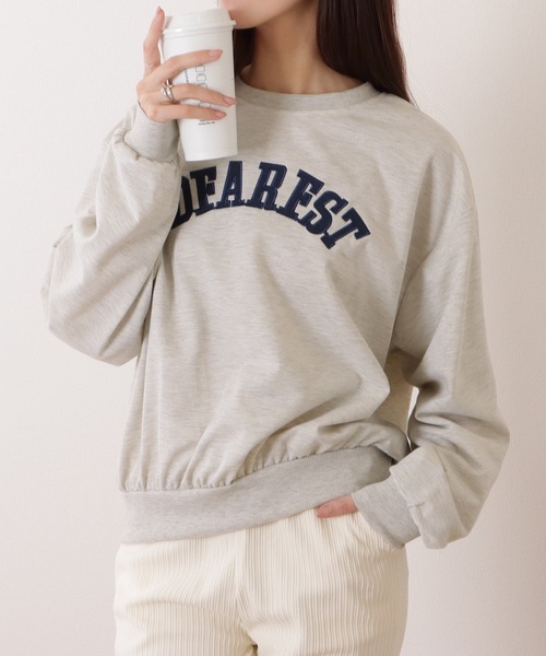トレーナー スウェット カレッジ ロゴ 長袖 スウェット プルオーバー