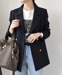 quaranciel ジャケット テーラードジャケット quaranciel:「洗濯機可能