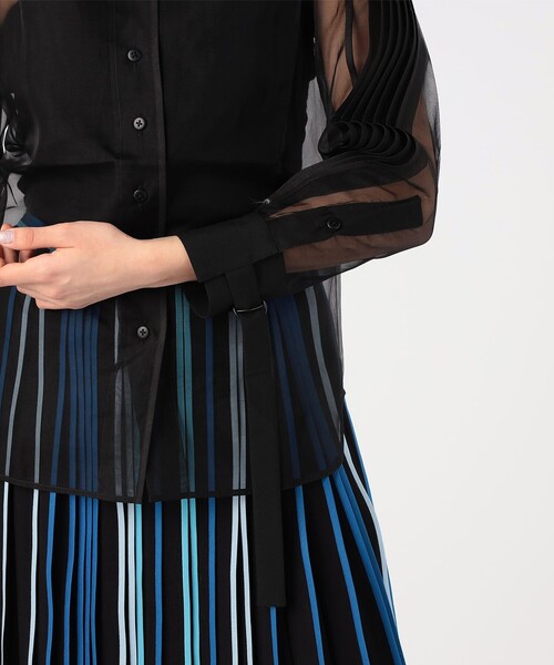 ブラウス シャツ BODICE STUDIO ORWR シアーブラウス レディース TOMORROWLAND ブラウス シャツ BODICE STUDIO ORWR シアー