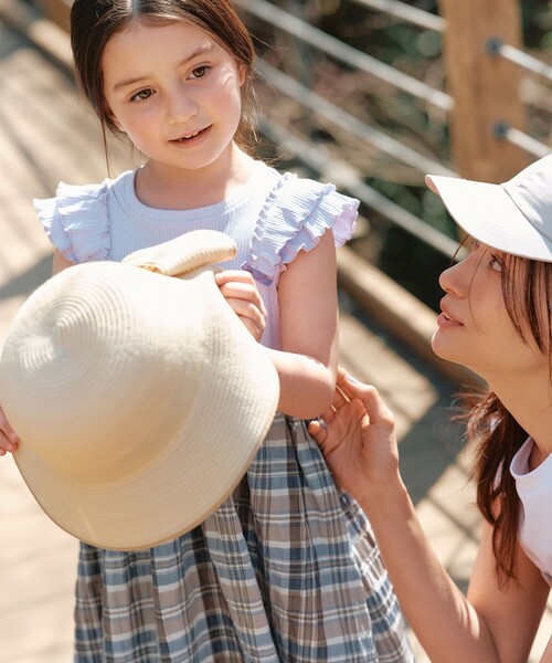 フランス　アンティーク　チャイルド　ハット　レース　リボン　子供用　少女用 ずっと気になってた フランス 子供用 リボン レース ハット