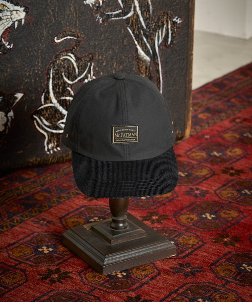 最終売切 Mr.FATMAN Waxed Cotton Baseball Cap ミスターファットマン
