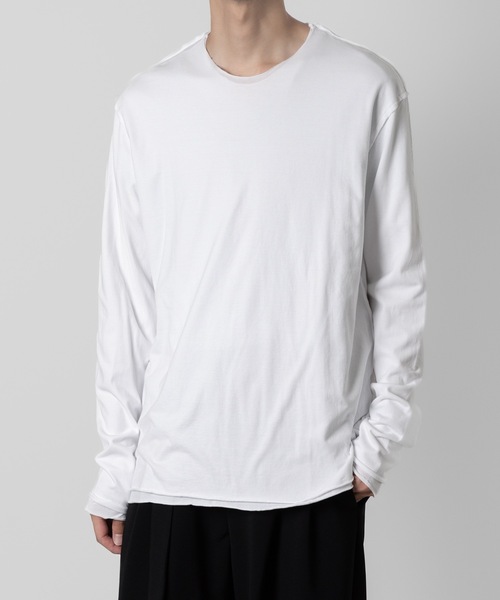 ATTACHMENT tシャツ 80/2 ピマコットンジャージー スリムフィット