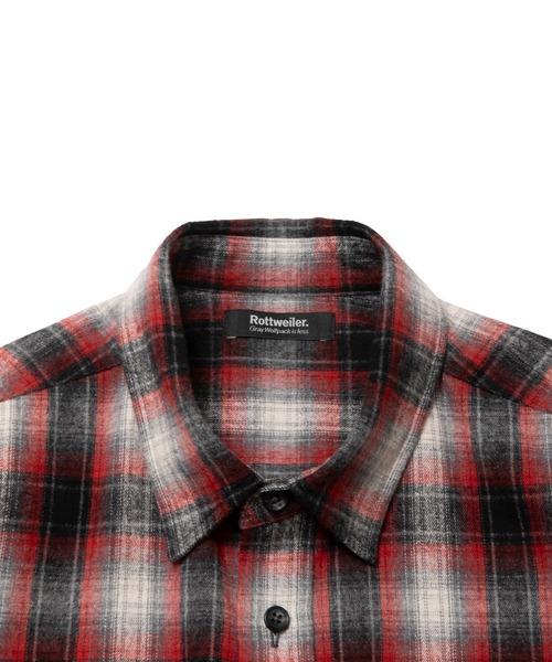 ROTTWEILER（ロットワイラー） シャツ R9 NEL CHECK SHIRT メンズ