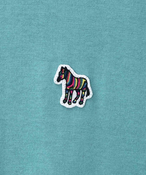 即発【Paul Smith】ウィメンズ ゼブラワッペン 長袖Tシャツ PS Paul Smith tシャツ 「オンラインショップ限定」ウィメンズ