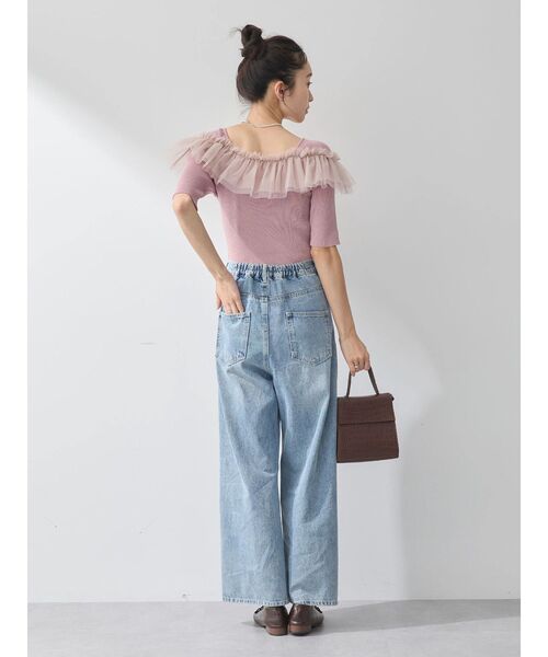 【激レア】90's★D&G☆ドルチェ＆ガッバーナ★セーター生地★プルオーバー古着 earth music&ecology ニット セーター デコルテチュールニット