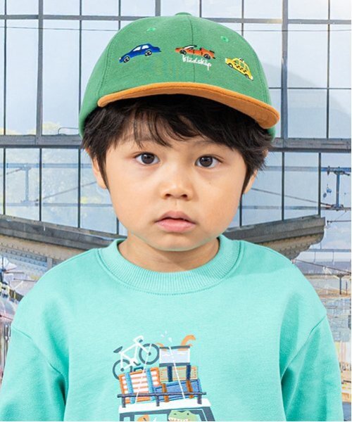 kladskap（クレードスコープ） キャップ 帽子 車刺しゅう裏毛キャップ