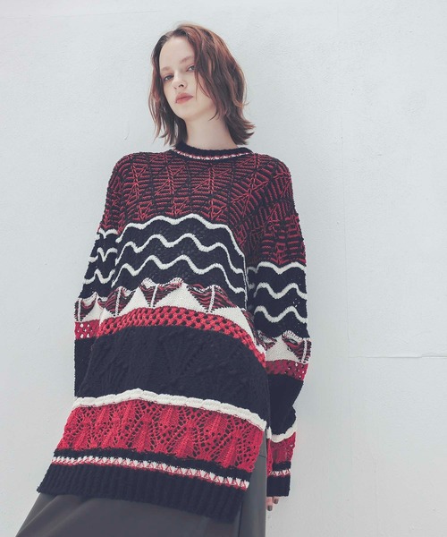 ニット ODAKHA / crazy knit(クレイジーニット) レディース : 87087845 