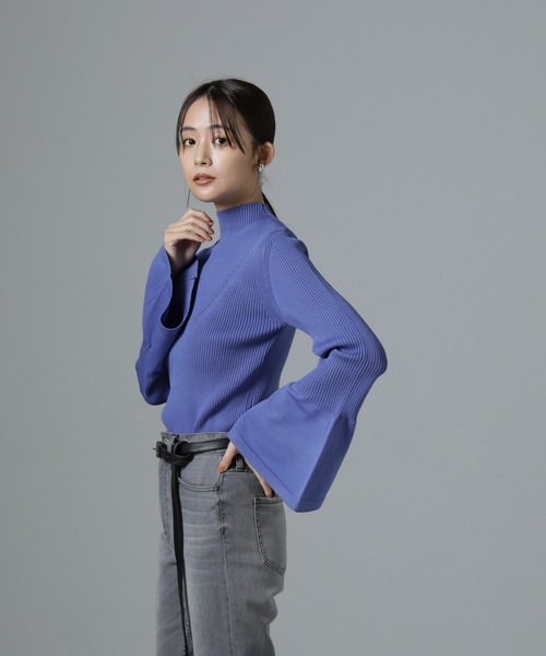 NANO universe（ナノ・ユニバース） ニット セーター ハイネックベル