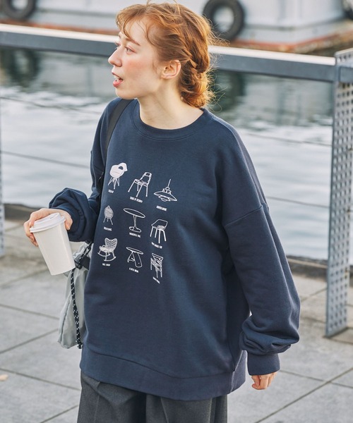 トレーナー スウェット コレクション グラフィックプリント スウェット