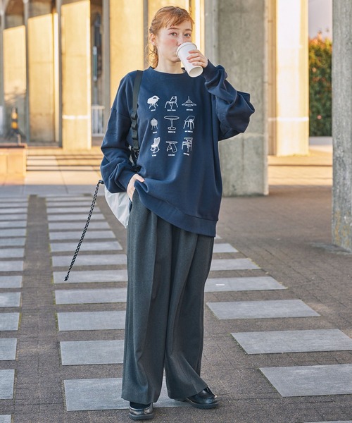 トレーナー スウェット コレクション グラフィックプリント スウェット