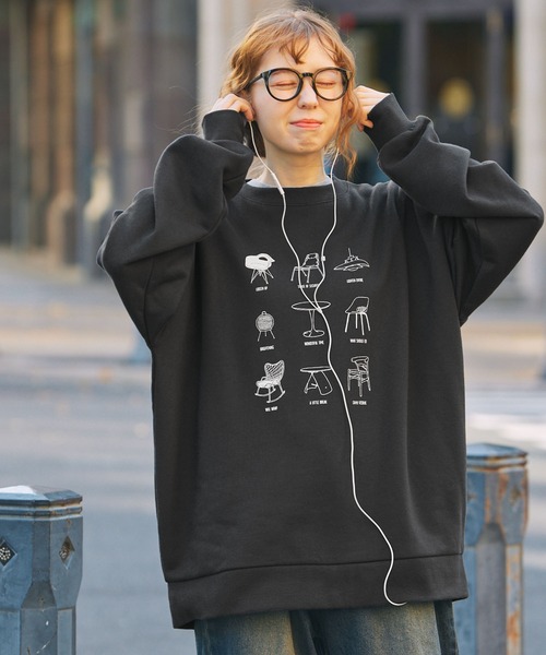 セール(SALE)開催中！ファッション通販 トレーナー グラフィックプリント コレクション スウェット トップス