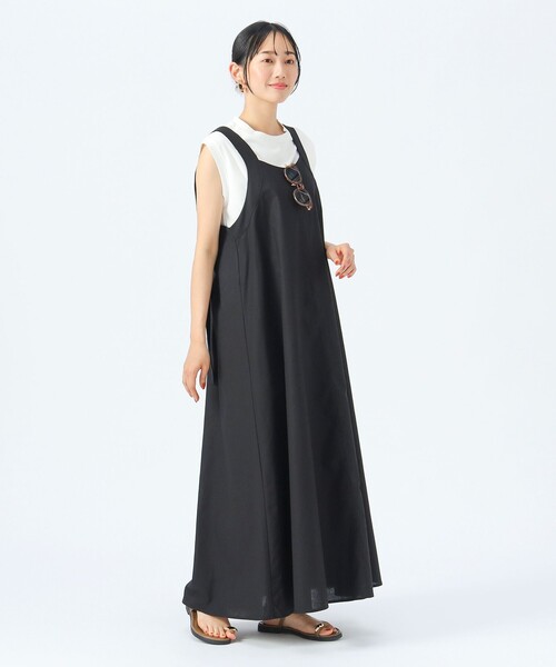 【Since Then】Knox Heart-Neck ロングワンピース★100%正規品 LVEU.】ハートネックストレッチロングワンピース / ロングワンピ