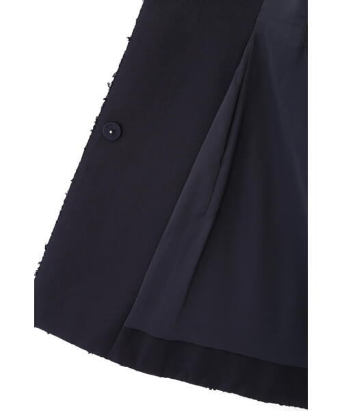 LE PHIL（ル フィル） ベスト ジレ フリンジツィードジレ レディース