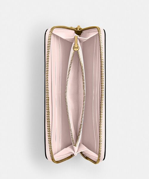 【 COACH 】 エッセンシャル スリム アコーディオン ジップ BPF03_CS031 B4XHG_04?$VS_1500$