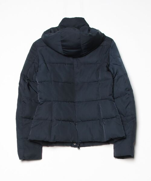 「EMPORIO ARMANI」 ワンポイントブルゾン 40 ネイビー レディース