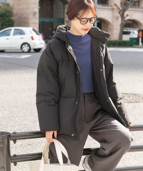 URBAN RESEARCH DOORS ダウンコート ダウンジャケット グリーン