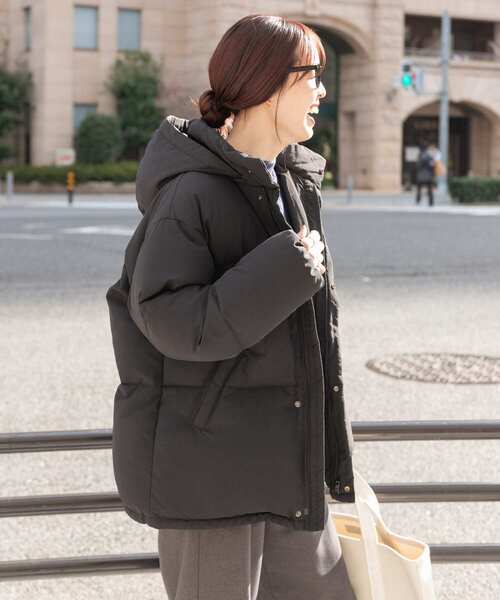ダウンジャケット・コート MONILE SHERLING DOWN JACKET URBAN RESEARCH DOORS ダウンコート ダウンジャケット グリーン