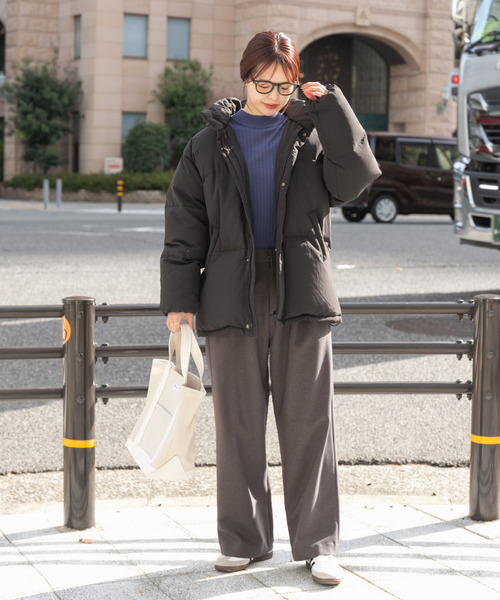 アーバンリサーチドアーズ ダウンミドルジャケット URBAN RESEARCH DOORS ダウンコート ダウンジャケット グリーン