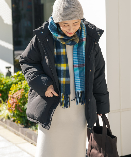 URBAN RESEARCH DOORS ダウンコート ダウンジャケット グリーン
