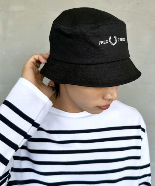 FRED PERRY バケットハット FRED PERRY 帽子 ハット 「FRED PERRY/フレッドペリー