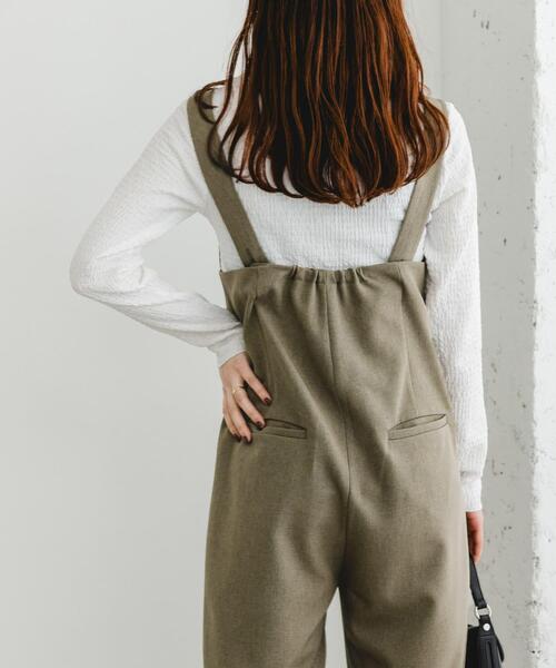 サロペット・オーバーオール・オールインワン hin-atafofofofa APERO SUIT /sesame F by ROSSO（エフバイロッソ） サロペット オーバーオール イージー