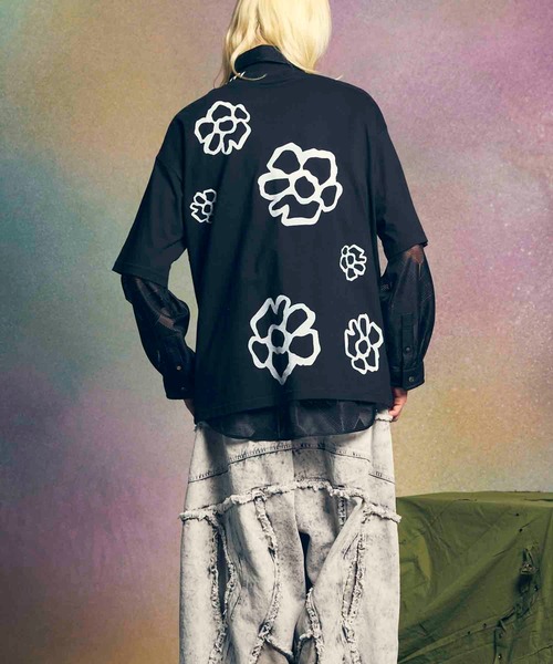 MAISON SPECIAL（メゾンスペシャル） tシャツ 「UNISEX」Flower Hand