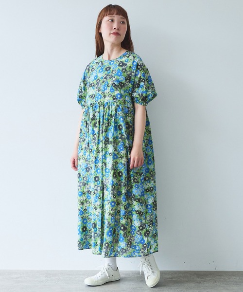 bulle de savon ワンピース AMBIDEX Store ○〇 60sローン lace ワンピース(F クロ): bulle