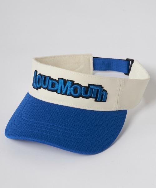 サンバイザー LOUDMOUTH/ラウドマウス ゴルフウェア ブランド ロゴ
