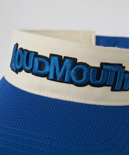 サンバイザー LOUDMOUTH/ラウドマウス ゴルフウェア ブランド ロゴ