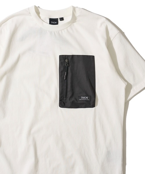 TAION tシャツ 「TAION/タイオン」MOUNTAIN STORAGE POCKET T