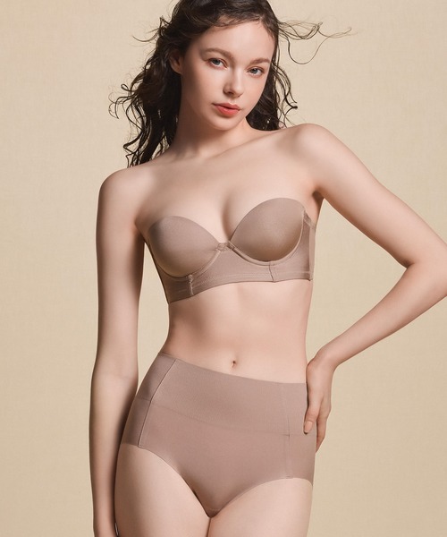Bradelis ブラデリス シームレスカップモールドブラ　ベージュ 70f ブラデリス シームレスカップモールドブラ | ブラデリス